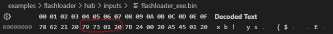 Binary application to get entry point