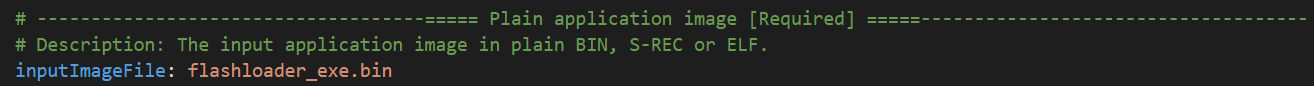 Change the Input Image file